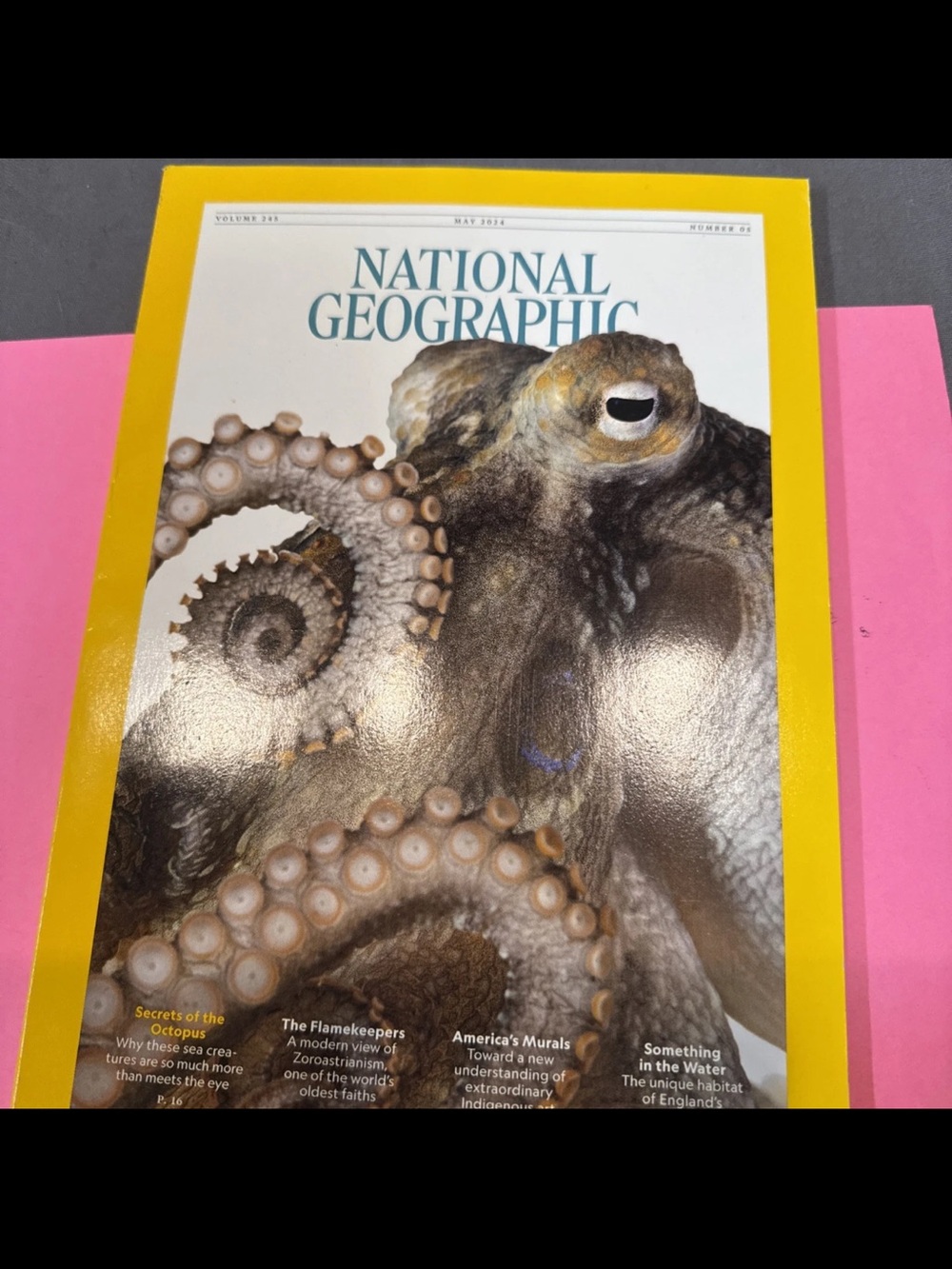 National Geographic Magazine 05.24 — Volume 245 Number 5 Secrets Of The Octopus